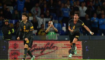 Heroica actuación argentina en Italia: doblete de Balerdi y gol de Soulé en el 3-3 ante el Napoli