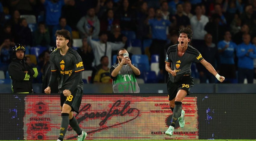 Heroica actuación argentina en Italia: doblete de Balerdi y gol de Soulé en el 3-3 ante el Napoli