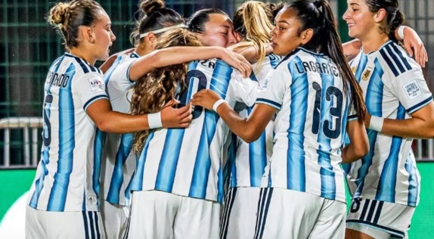 Pibas históricas: Argentina goleó a Marruecos y se metió en los octavos de final del Mundial Sub-17 femenino