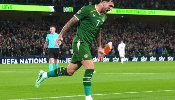 La obra de arte maradoneana en la Nations League: el golazo de Troy Parrott para Irlanda que no le alcanzó contra Austria